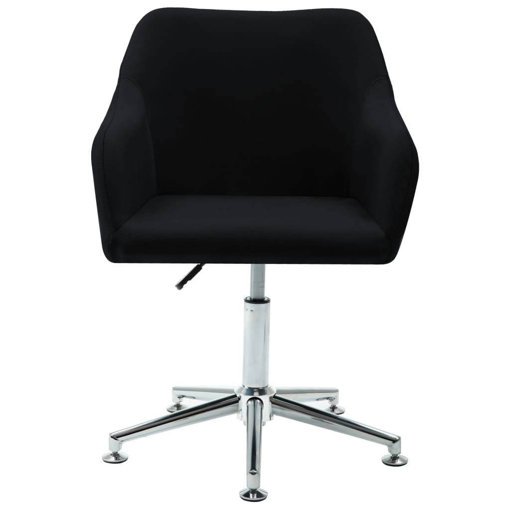 vidaXL Office Chair Swivel Office Desk Chair for Makeup Room Bedroom Fabric-53
