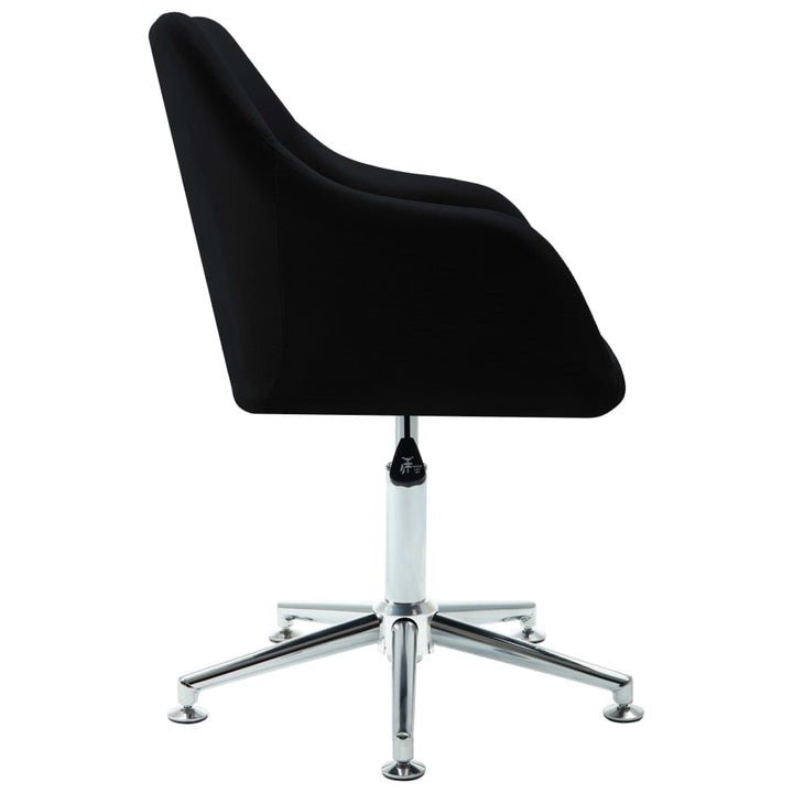 vidaXL Office Chair Swivel Office Desk Chair for Makeup Room Bedroom Fabric-54