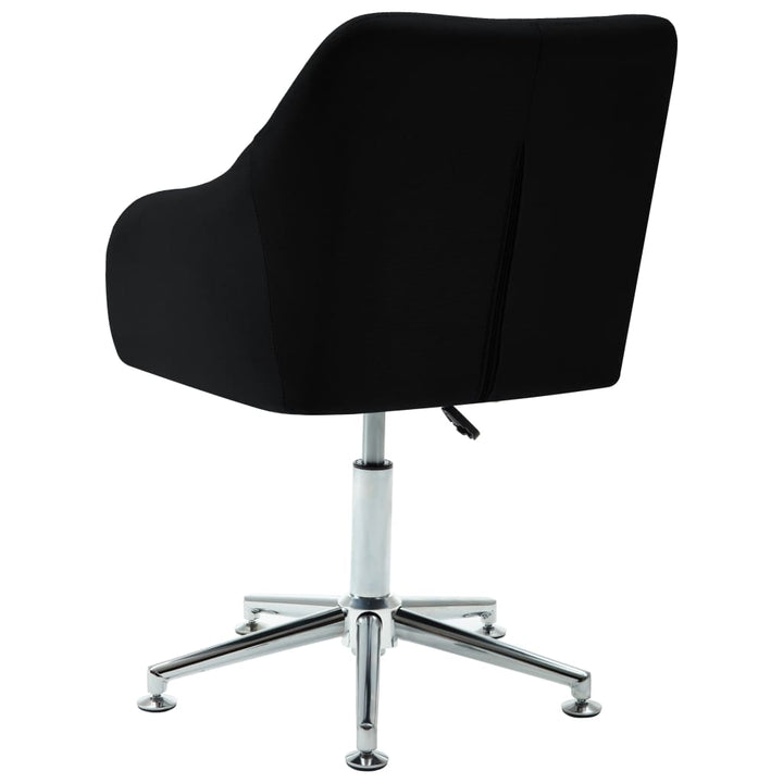 vidaXL Office Chair Swivel Office Desk Chair for Makeup Room Bedroom Fabric-55