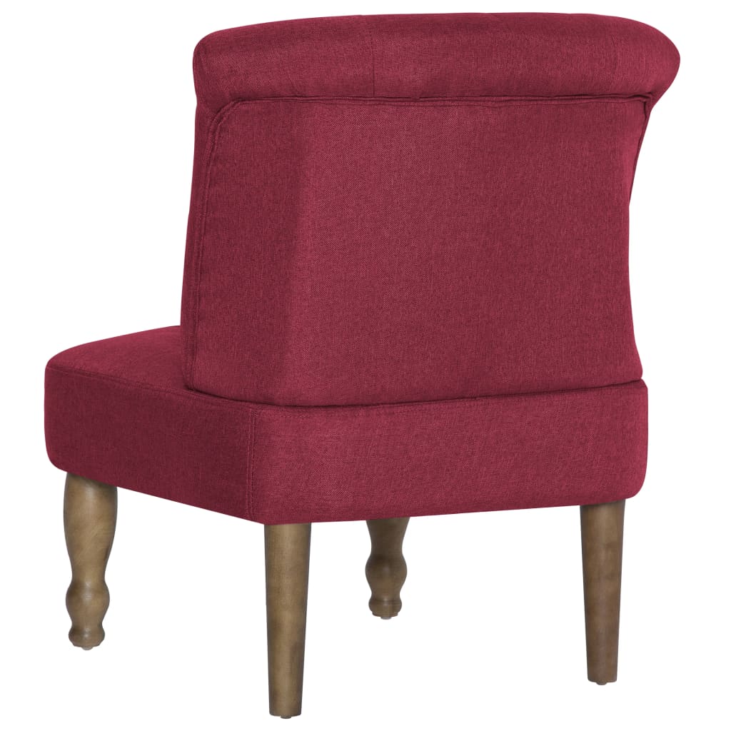 vidaXL Chair Accent French Dining Chair for Dining Room Living Room Fabric-17
