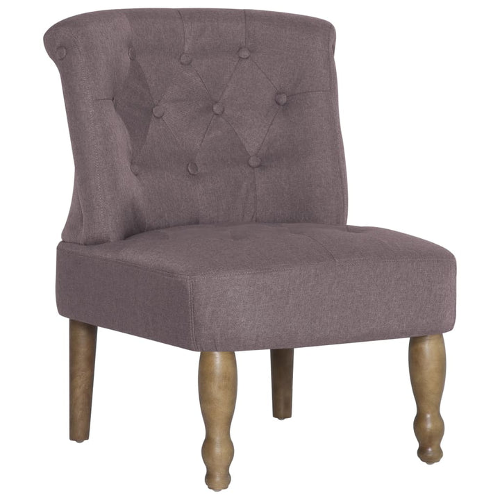 vidaXL Chair Accent French Dining Chair for Dining Room Living Room Fabric-43