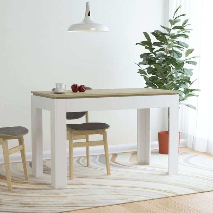 vidaXL Dining Table Kitchen Table Dining Room Dinner Table Engineered Wood-3