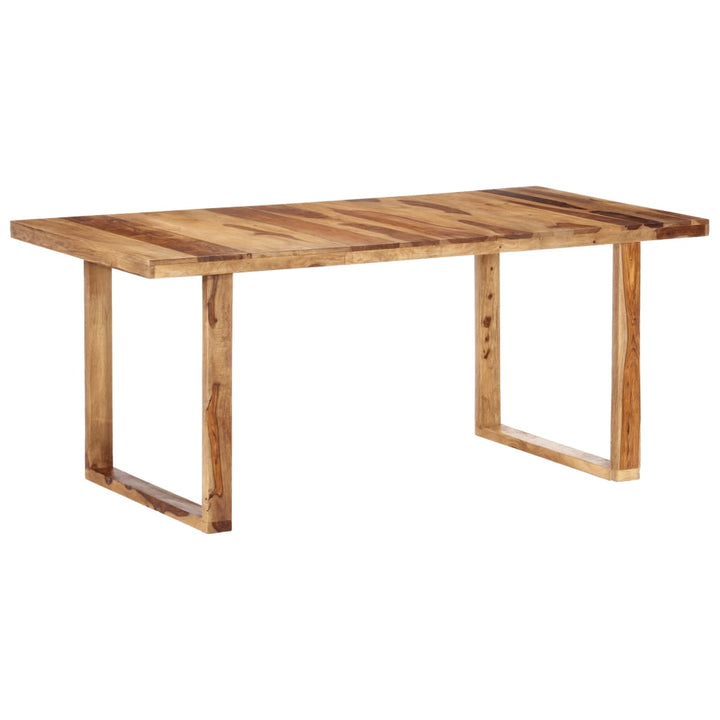vidaXL Dining Table Kitchen Table Dining Room Dinner Table Solid Wood Sheesham-29