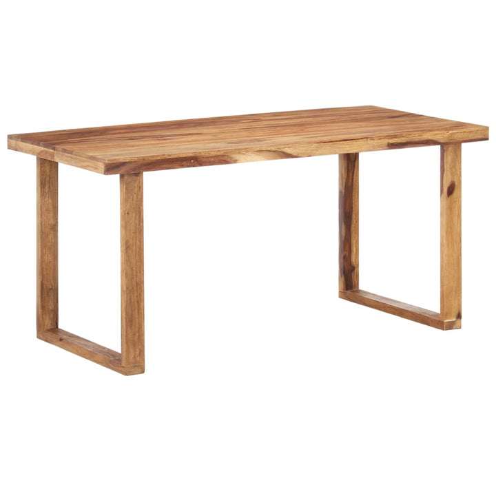 vidaXL Dining Table Kitchen Table Dining Room Dinner Table Solid Wood Sheesham-19