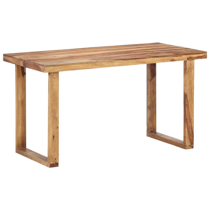 vidaXL Dining Table Kitchen Table Dining Room Dinner Table Solid Wood Sheesham-6
