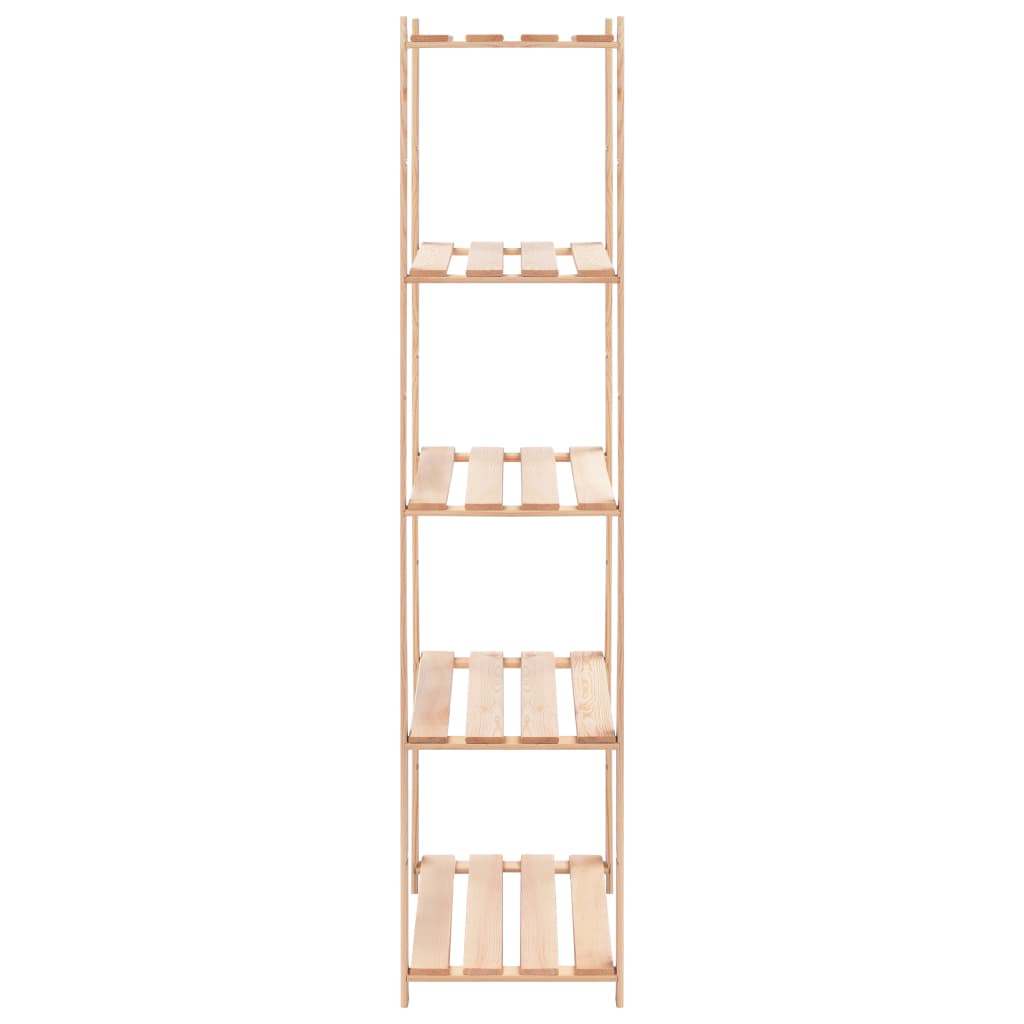 vidaXL Storage Rack Shelving Unit Storage Shelf 5-Tier Solid Pinewood 551.2 lb-5
