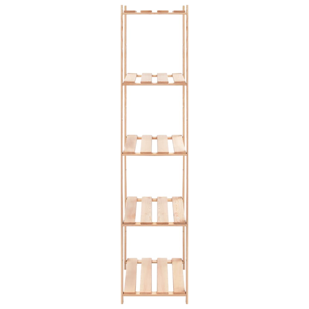 vidaXL Storage Rack Shelving Unit Storage Shelf 5-Tier Solid Pinewood 551.2 lb-11