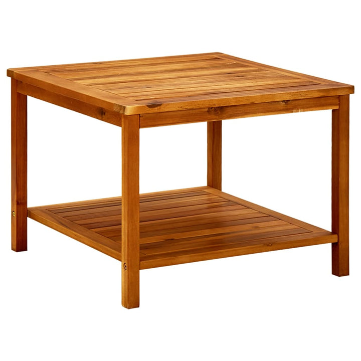 vidaXL Side Table End Table Coffee Table Indoor Outdoor Solid Wood Acacia-12