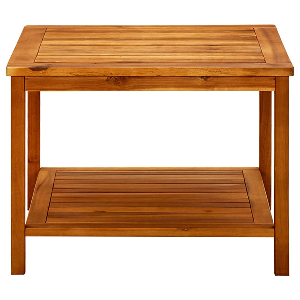 vidaXL Side Table End Table Coffee Table Indoor Outdoor Solid Wood Acacia-6
