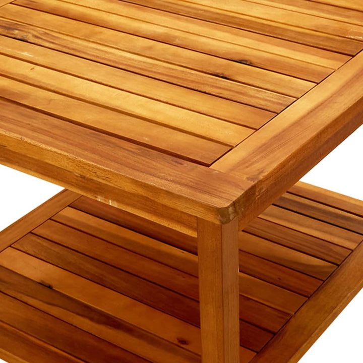 vidaXL Side Table End Table Coffee Table Indoor Outdoor Solid Wood Acacia-8