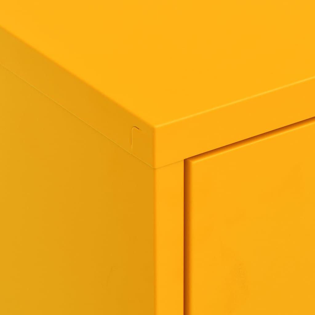 vidaXL Storage Cabinet Freestanding Drawer File Cabinet for Home Office Steel-21