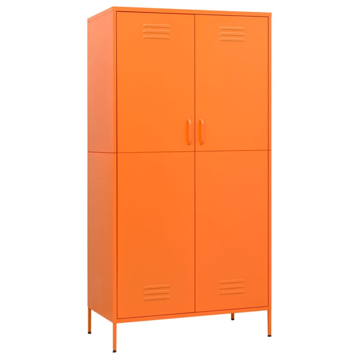 vidaXL Wardrobe Armoire Closet Clothes Storage Organizer for Bedroom Steel-19