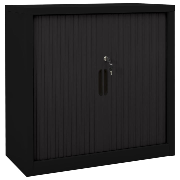 vidaXL Storage Cabinet Sideboard Accent Buffet Cabinet for Entryway Steel-7