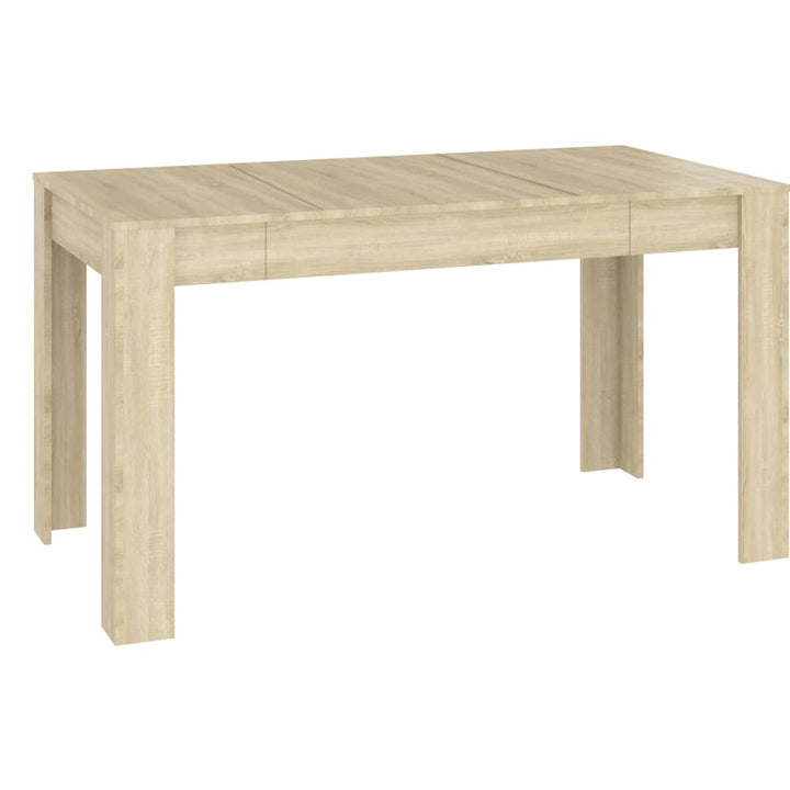 vidaXL Dining Table Engineered Wood Kitchen Dining Room Furniture Multi Colors-65