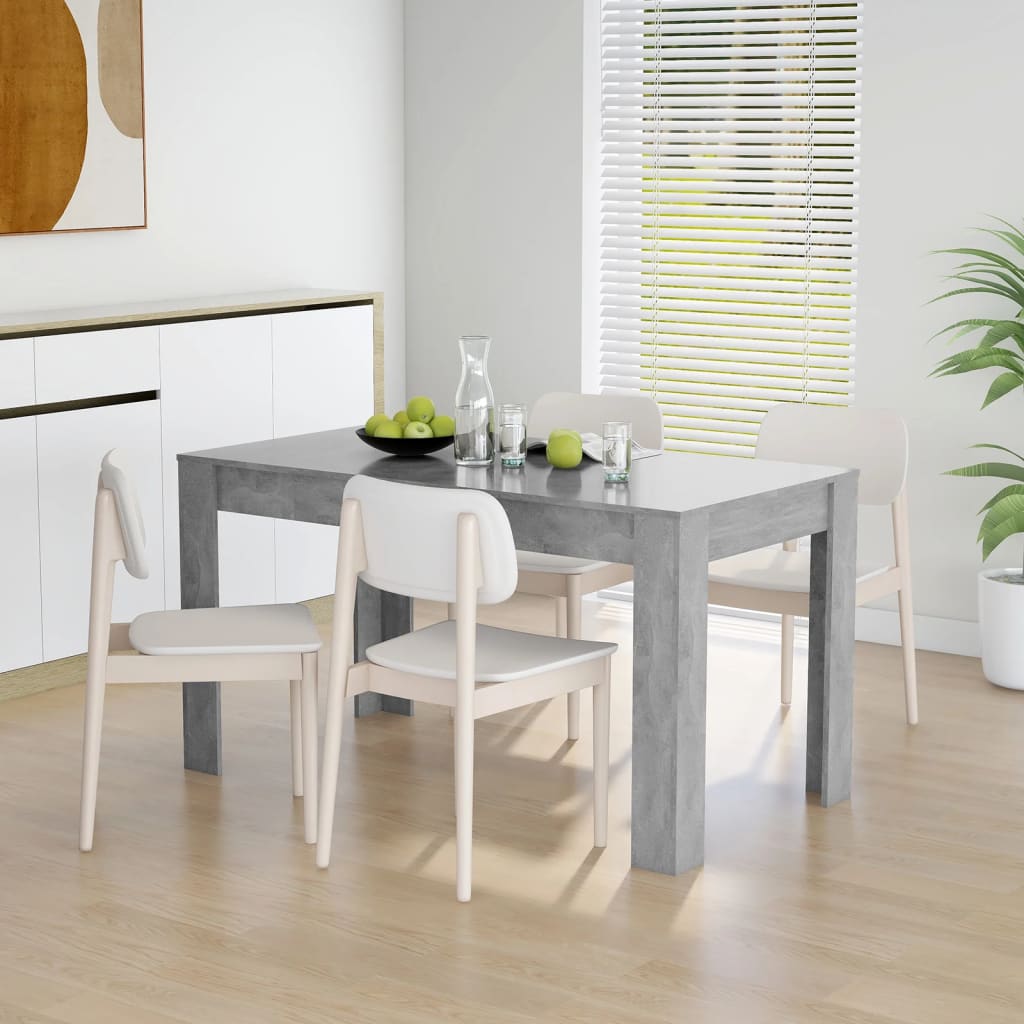 vidaXL Dining Table Engineered Wood Kitchen Dining Room Furniture Multi Colors-70