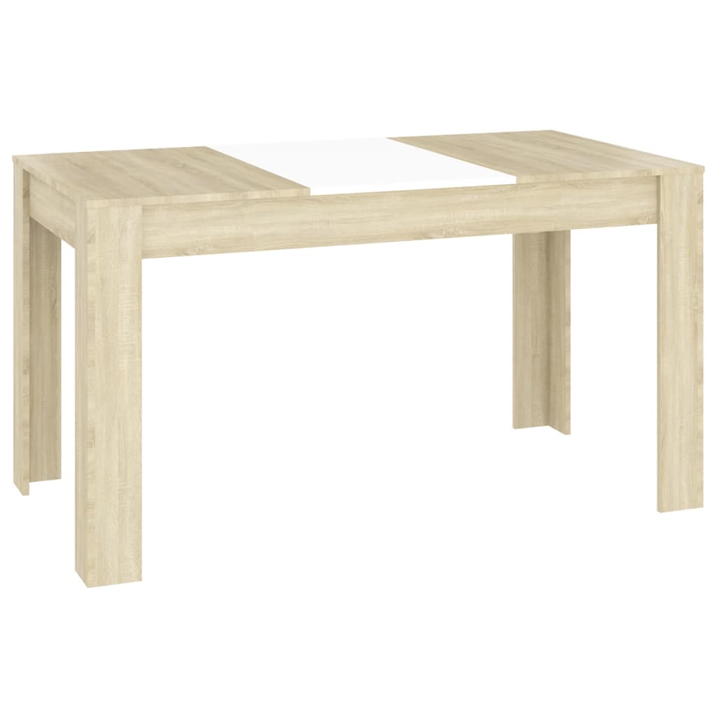 vidaXL Dining Table Engineered Wood Kitchen Dining Room Furniture Multi Colors-61
