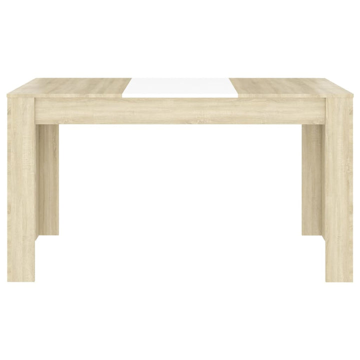 vidaXL Dining Table Engineered Wood Kitchen Dining Room Furniture Multi Colors-56