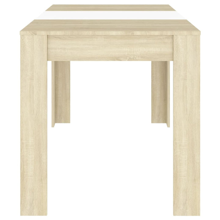 vidaXL Dining Table Engineered Wood Kitchen Dining Room Furniture Multi Colors-57