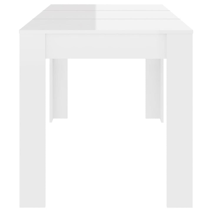 vidaXL Dining Table Engineered Wood Kitchen Dining Room Furniture Multi Colors-7