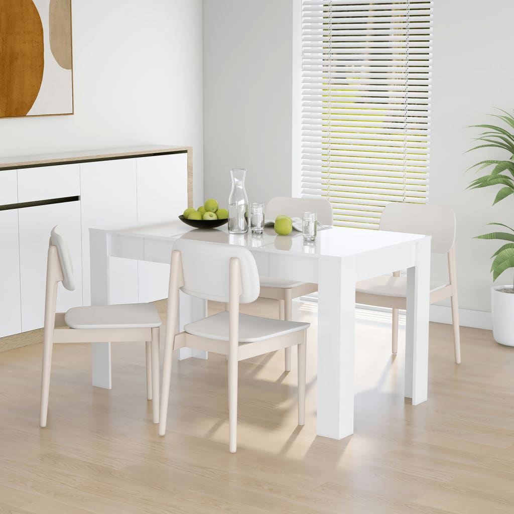 vidaXL Dining Table Engineered Wood Kitchen Dining Room Furniture Multi Colors-22