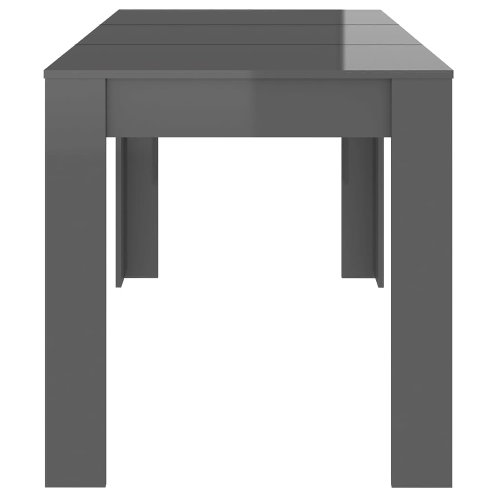 vidaXL Dining Table Engineered Wood Kitchen Dining Room Furniture Multi Colors-3