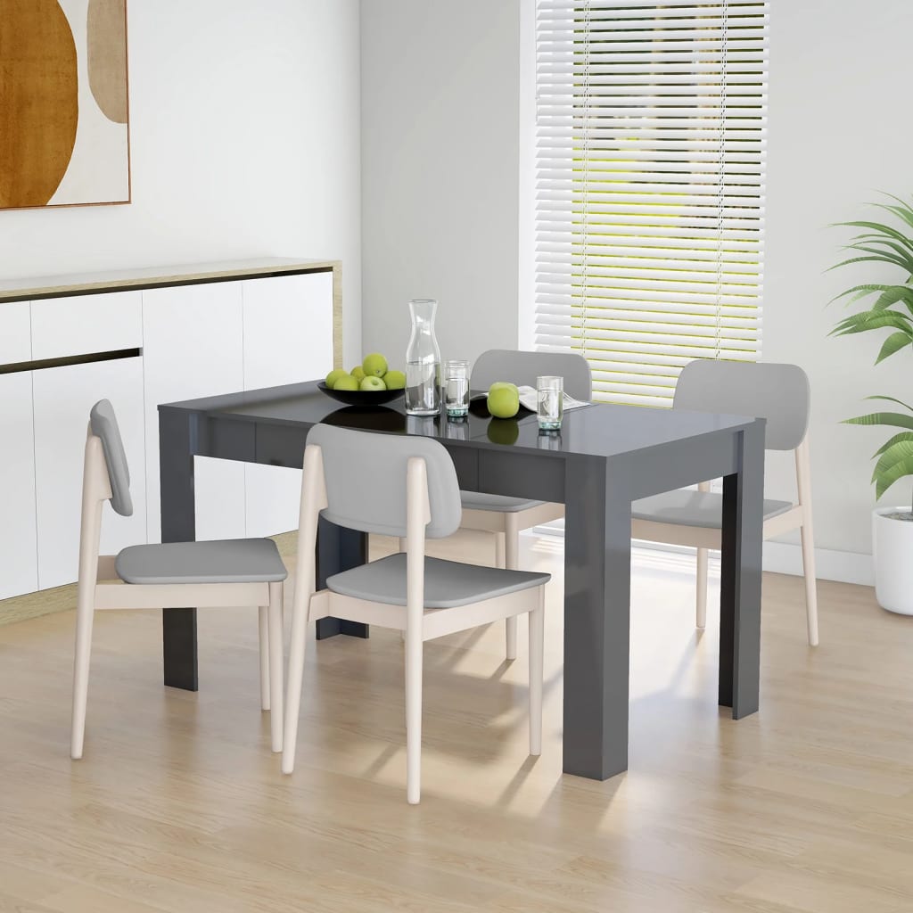 vidaXL Dining Table Engineered Wood Kitchen Dining Room Furniture Multi Colors-68