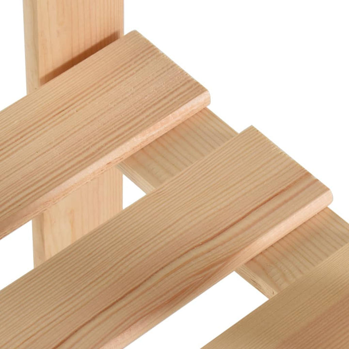 vidaXL Storage Unit Shelf Organizer Rack for Bathroom Office Solid Wood Pine-12