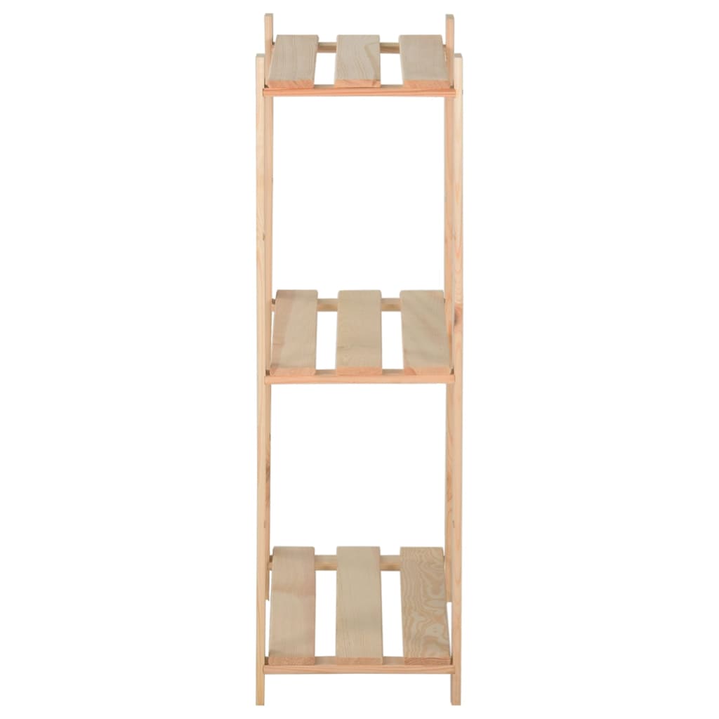 vidaXL Storage Unit Shelf Organizer Rack for Bathroom Office Solid Wood Pine-2