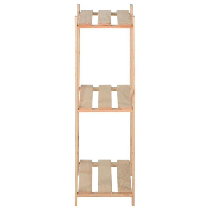 vidaXL Storage Unit Shelf Organizer Rack for Bathroom Office Solid Wood Pine-24