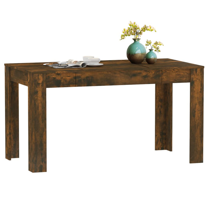 vidaXL Dining Table Engineered Wood Kitchen Dining Room Furniture Multi Colors-42