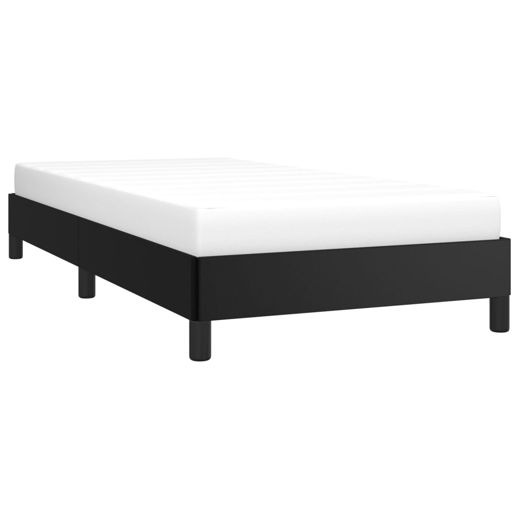 vidaXL Bed Frame Upholstered Platform Bed Base Frame for Bedroom Faux Leather-19