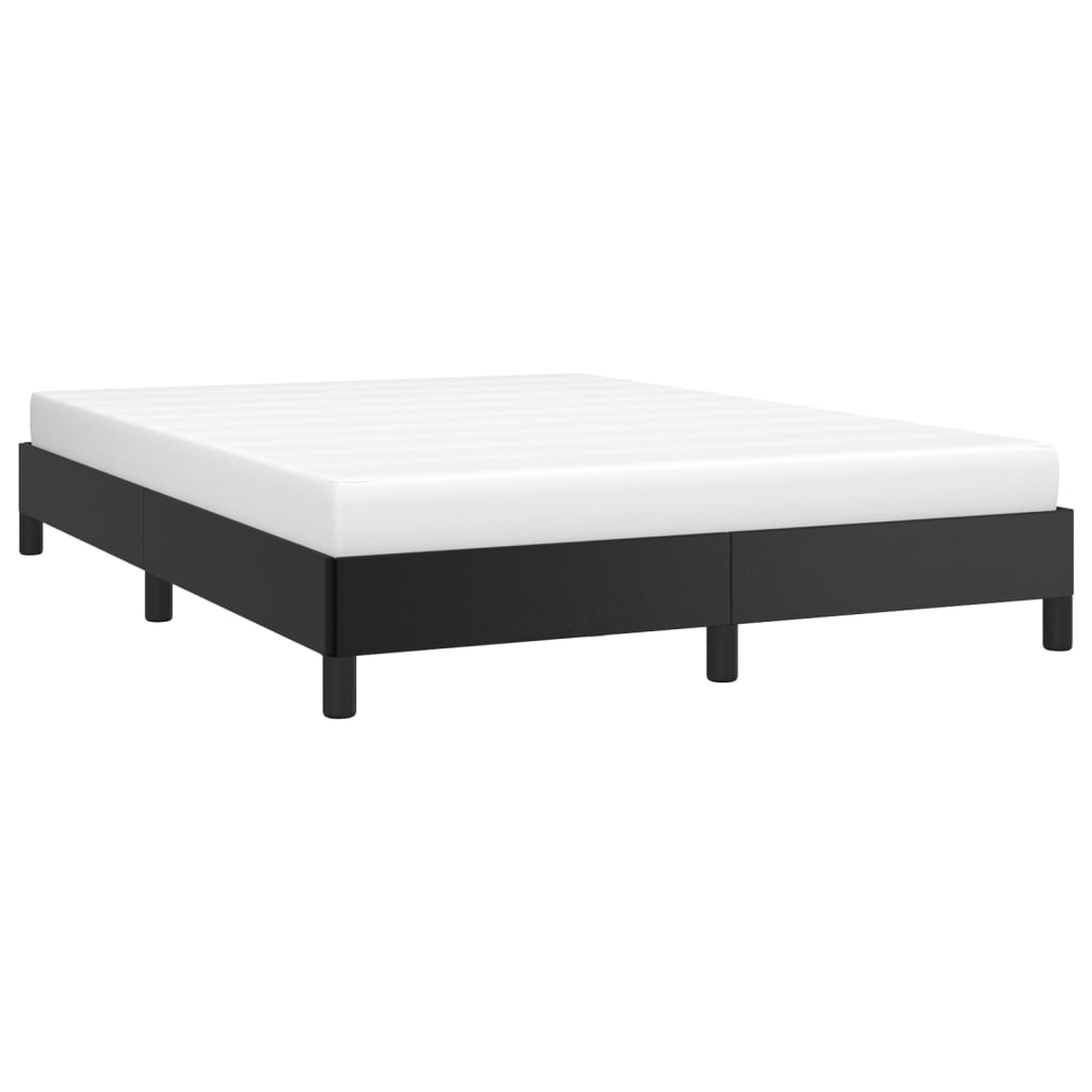 vidaXL Bed Frame Upholstered Platform Bed Base Frame for Bedroom Faux Leather-14