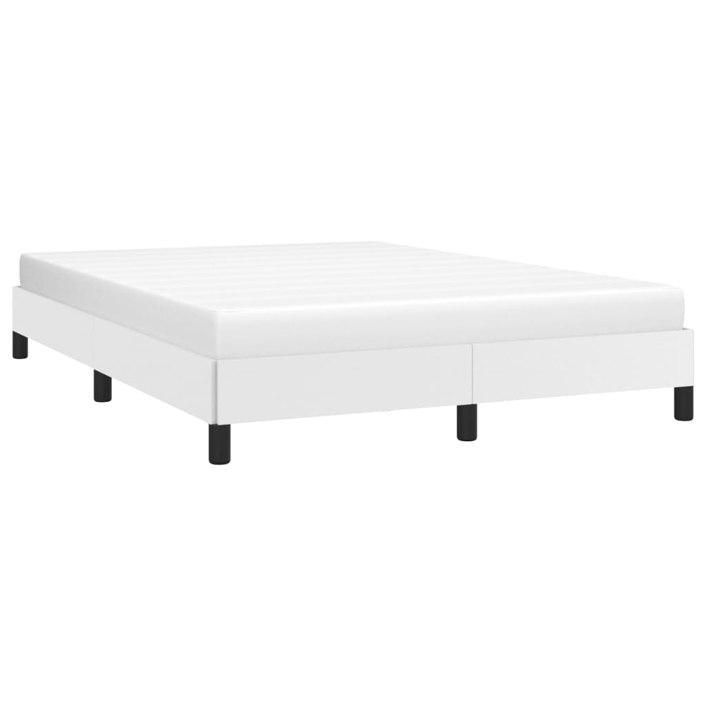 vidaXL Bed Frame Upholstered Platform Bed Base Frame for Bedroom Faux Leather-6