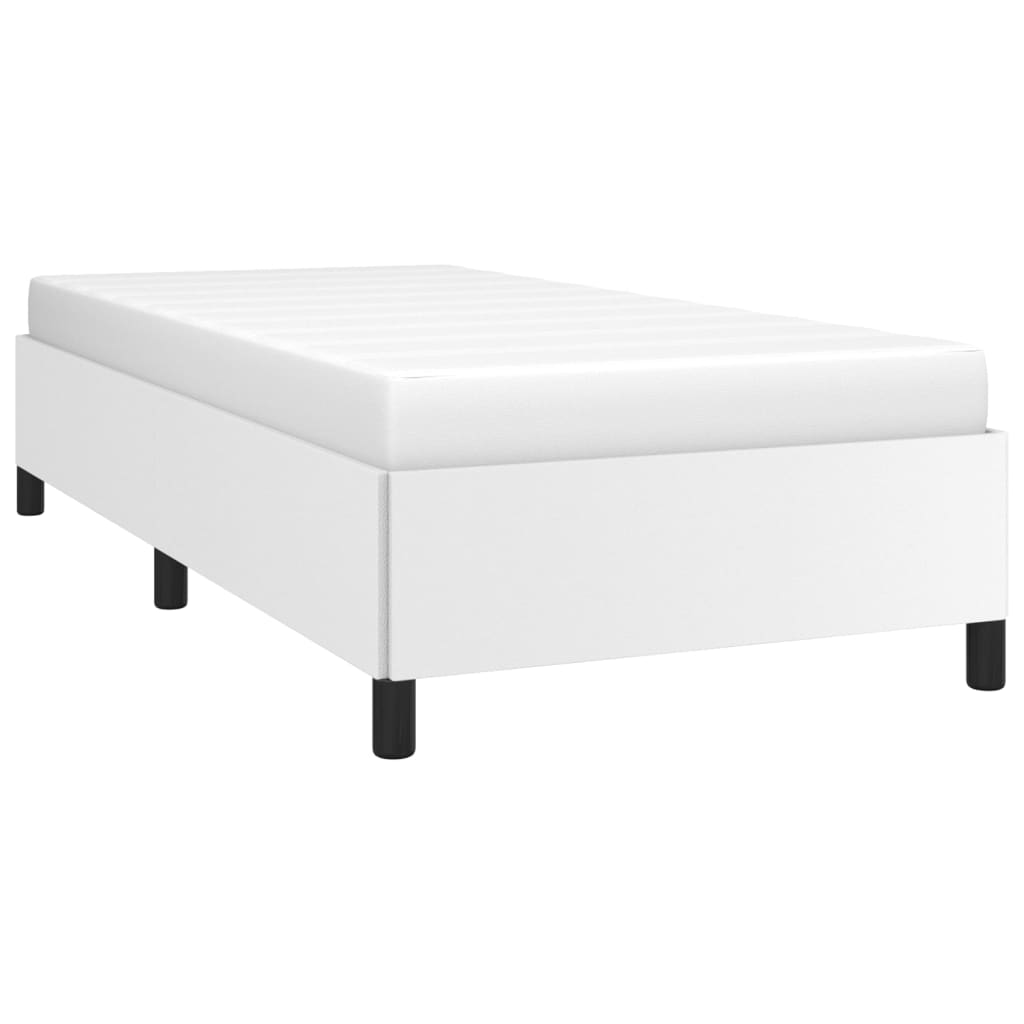 vidaXL Bed Frame Upholstered Platform Bed Base Frame for Bedroom Faux Leather-2