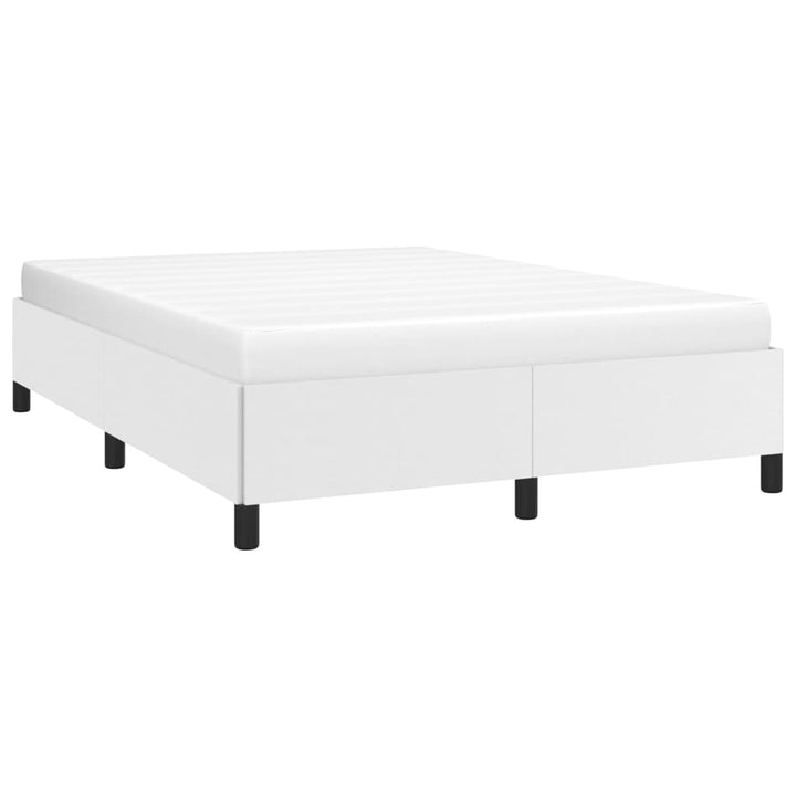 vidaXL Bed Frame Upholstered Platform Bed Base Frame for Bedroom Faux Leather-4