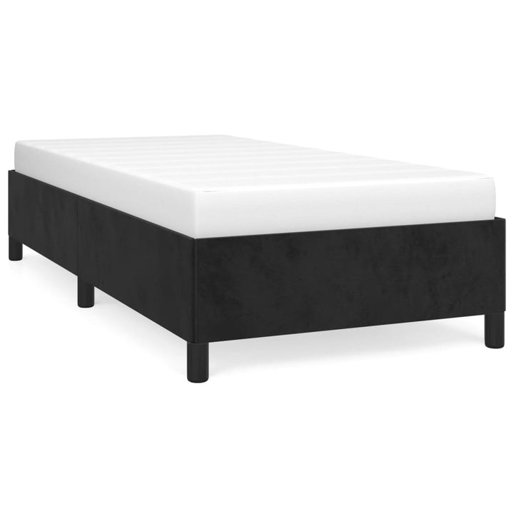 vidaXL Bed Frame Upholstered Platform Bed with Wooden Slats Support Velvet-0