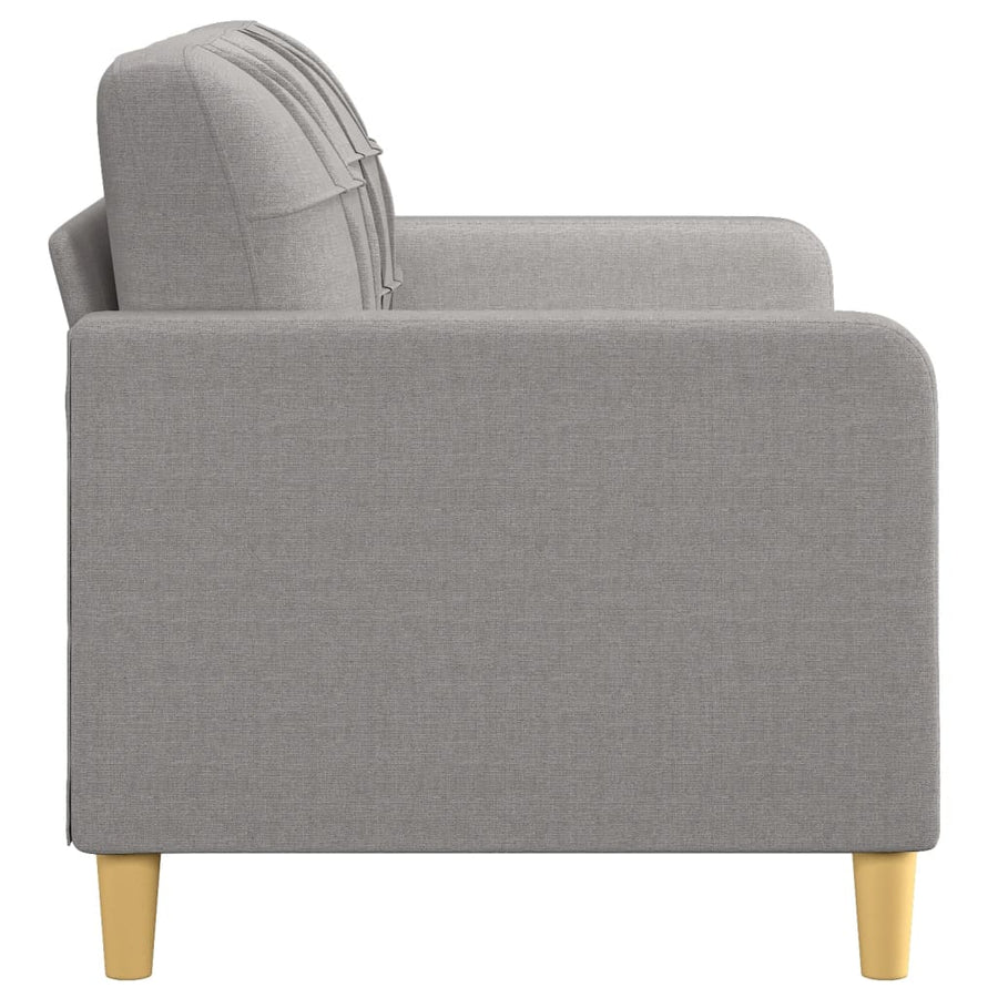 vidaXL Sofa Chair Living Room Accent Upholstered Chair with Armrest Fabric-0