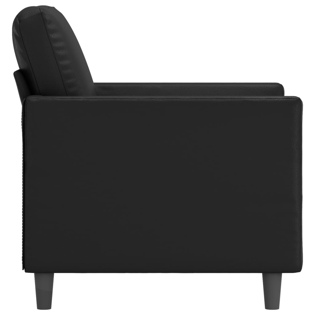 vidaXL Sofa Chair Living Room Upholstered Chair with Armrest Faux Leather-34