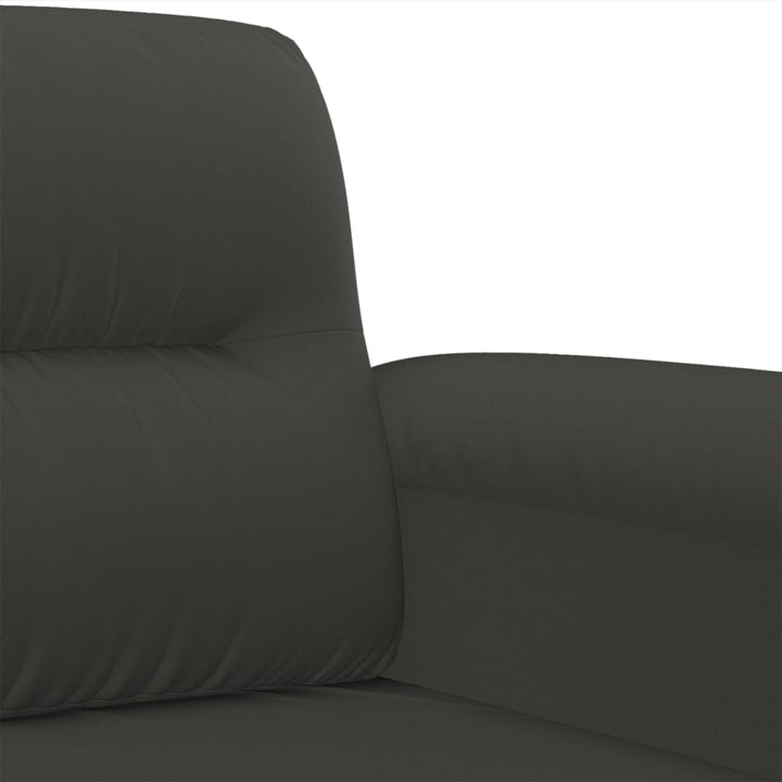 vidaXL Sofa Chair Living Room Upholstered Chair with Armrest Microfiber Fabric-68