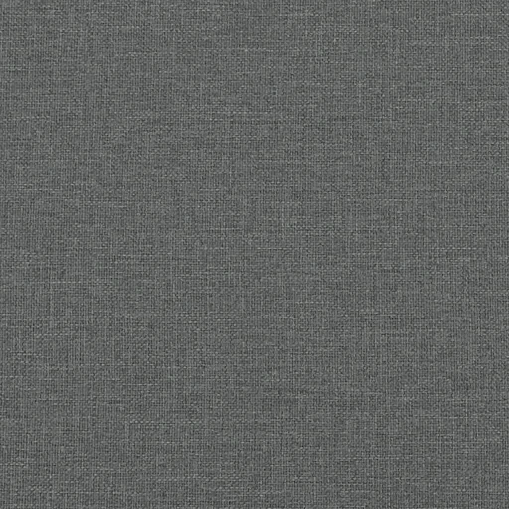 vidaXL Reclining Office Chair Dark Gray Fabric-20