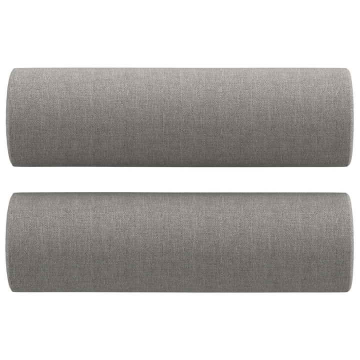 vidaXL 2-Seater Sofa with Pillows&Cushions Dark Gray 47.2" Fabric-22