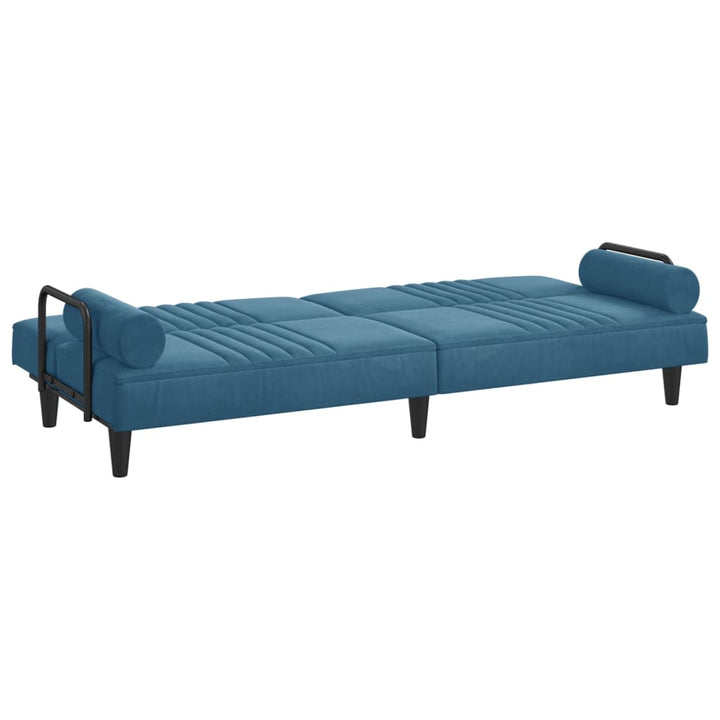 vidaXL Sofa Bed with Armrests Couch Recliner Loveseat Folding Daybed Velvet-66