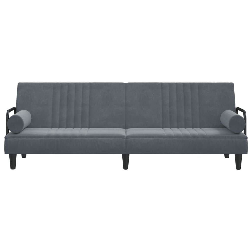 vidaXL Sofa Bed with Armrests Couch Recliner Loveseat Folding Daybed Velvet-68
