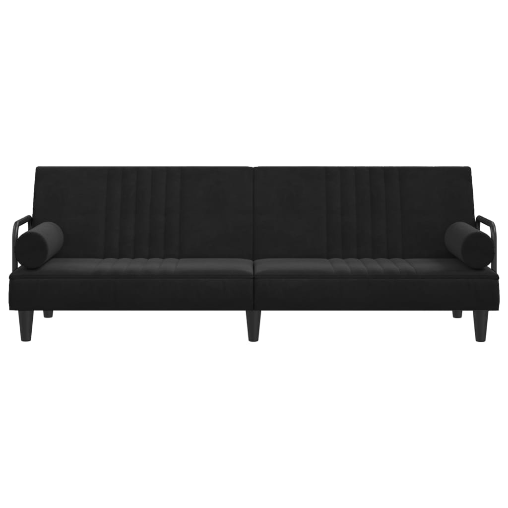 vidaXL Sofa Bed with Armrests Couch Recliner Loveseat Folding Daybed Velvet-5