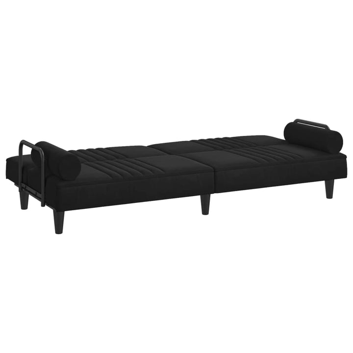 vidaXL Sofa Bed with Armrests Couch Recliner Loveseat Folding Daybed Velvet-10