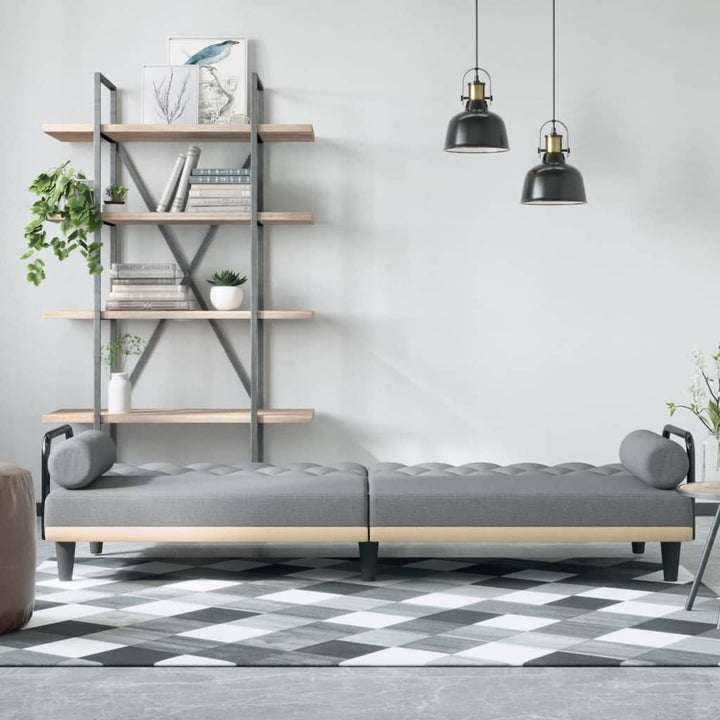 vidaXL Sofa Bed with Armrests Sleeper Sofa Loveseat Recliner Chair Fabric-47