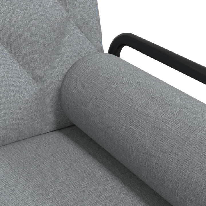 vidaXL Sofa Bed with Armrests Sleeper Sofa Loveseat Recliner Chair Fabric-2