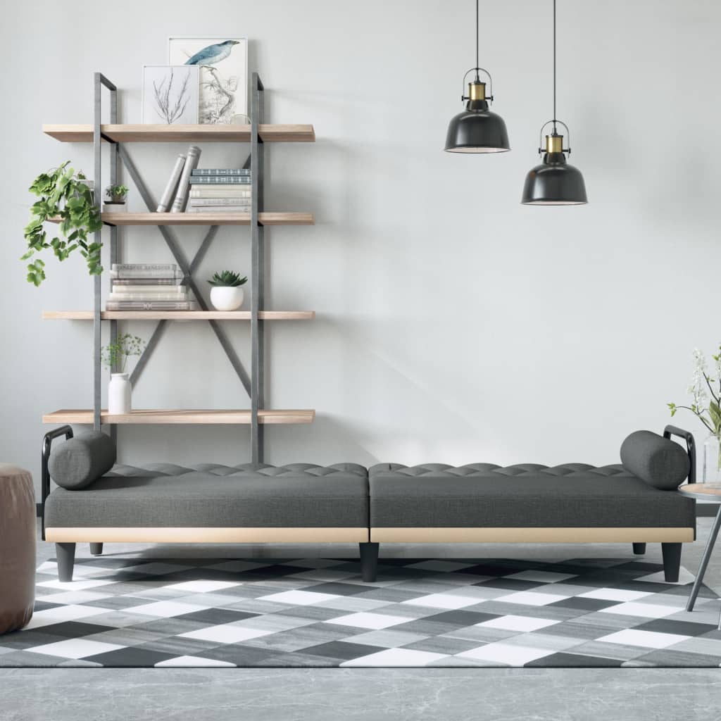 vidaXL Sofa Bed with Armrests Sleeper Sofa Loveseat Recliner Chair Fabric-14