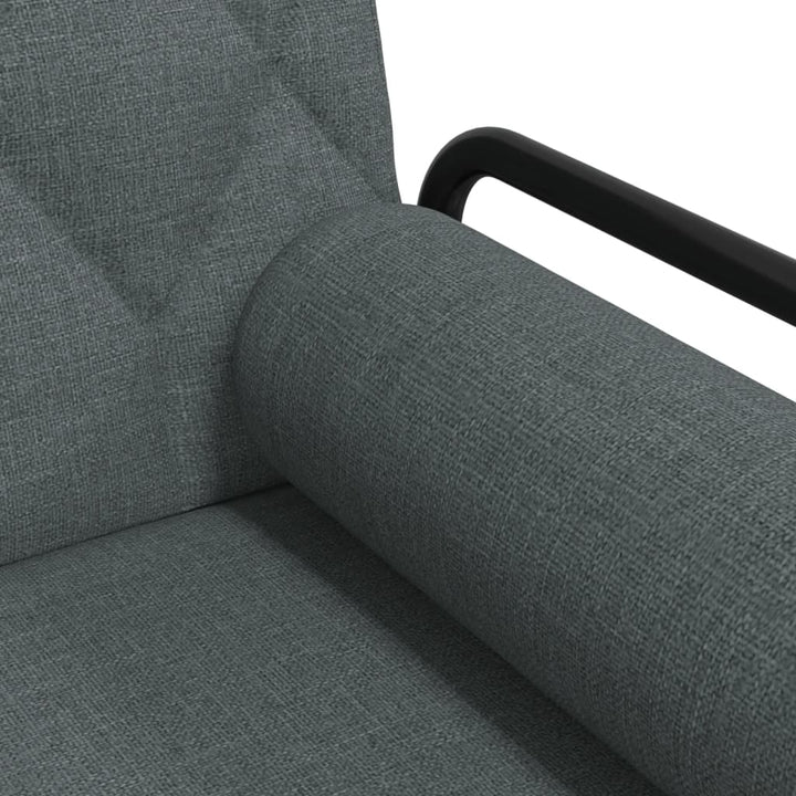 vidaXL Sofa Bed with Armrests Sleeper Sofa Loveseat Recliner Chair Fabric-35