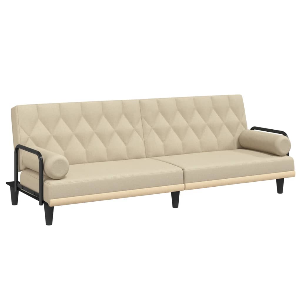 vidaXL Sofa Bed with Armrests Sleeper Sofa Loveseat Recliner Chair Fabric-7
